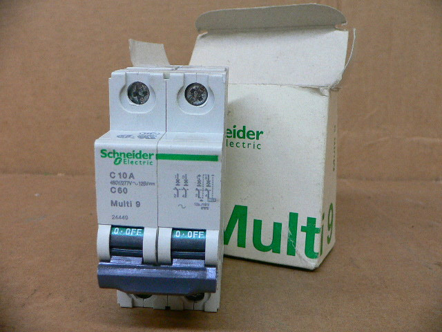 Schneider Electric Mg24449 Multi 9 C60 C10a 2P Circuit Breaker Fen